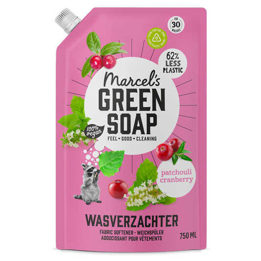 Wasverzachter Refill Patchouli & Cranberry