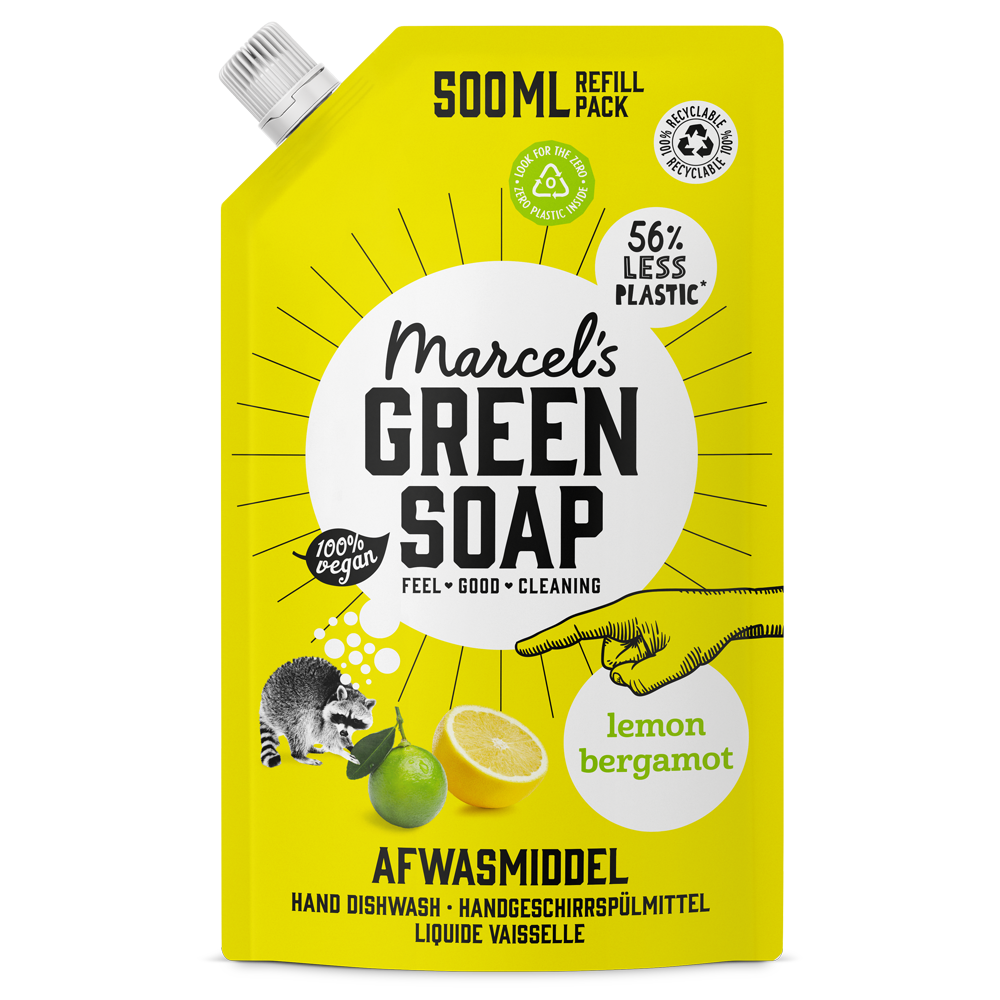 Hand dishwash refill Lemon & Bergamot