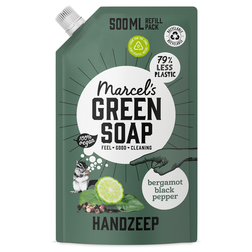 Hand Soap Refill Bergamot & Black Pepper