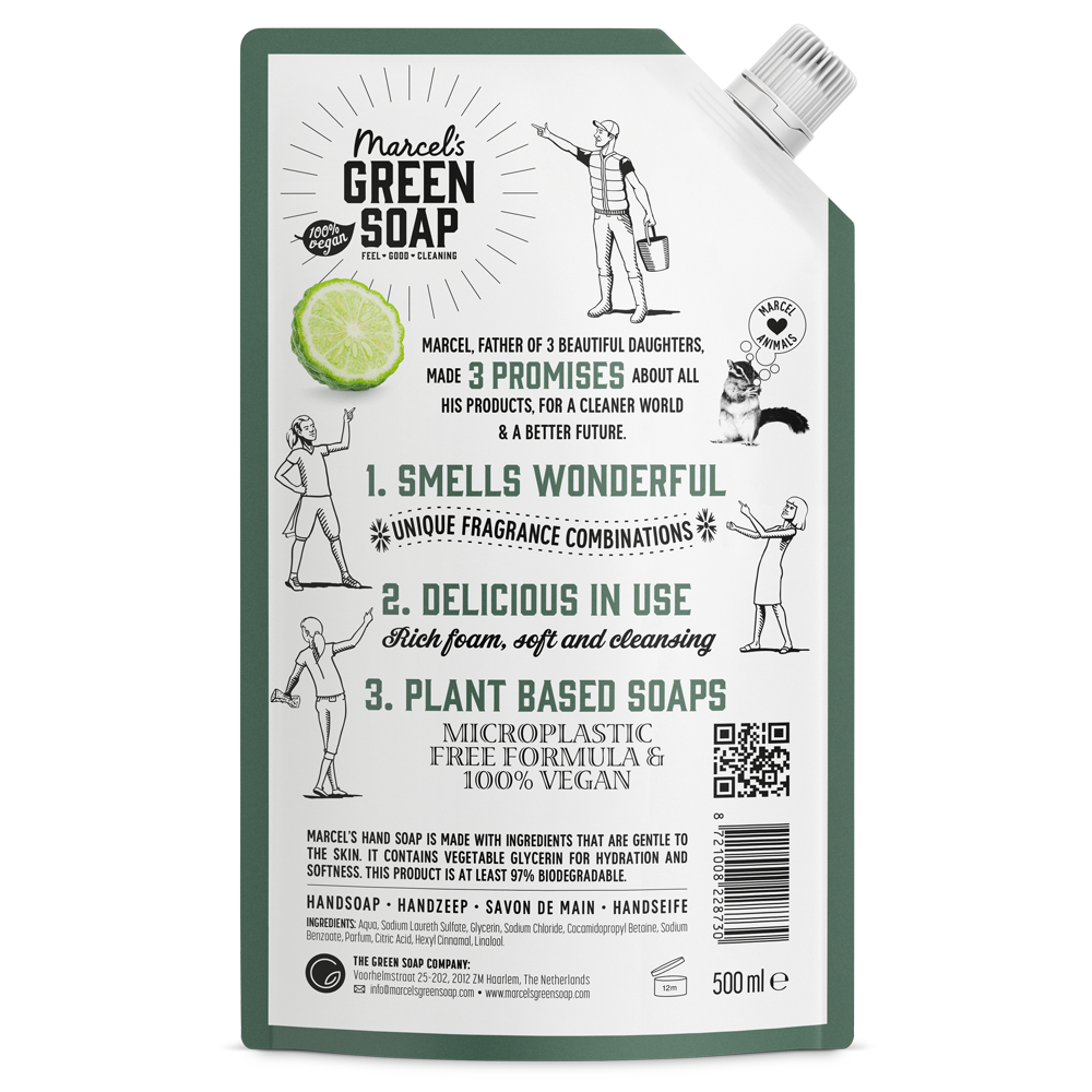 Hand Soap Refill Bergamot & Black Pepper