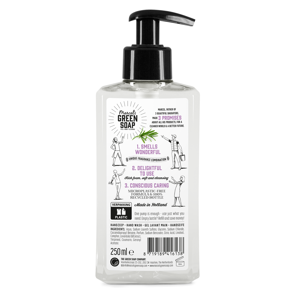 Handsoap Lavender & Rosemary 250 ml