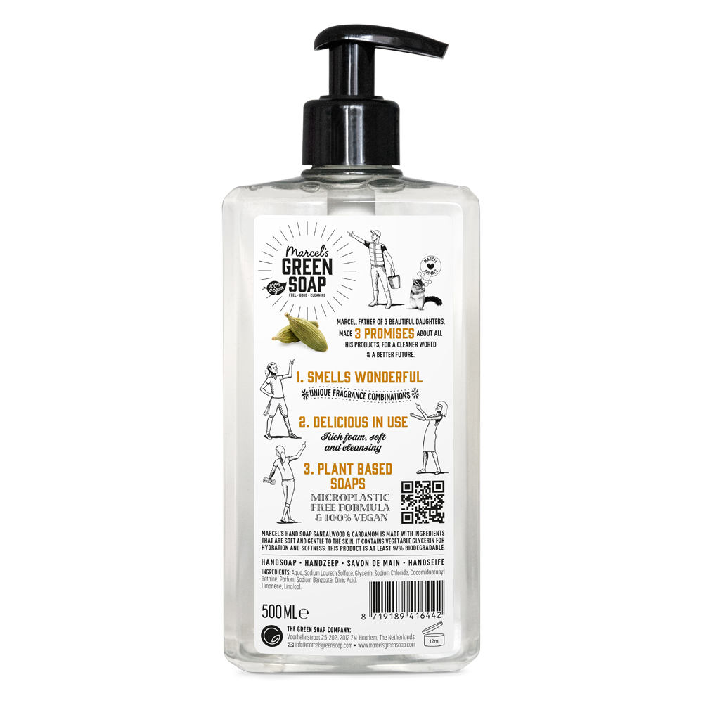 Le Gel Lavant Mains Santal & Cardamome 500 ml