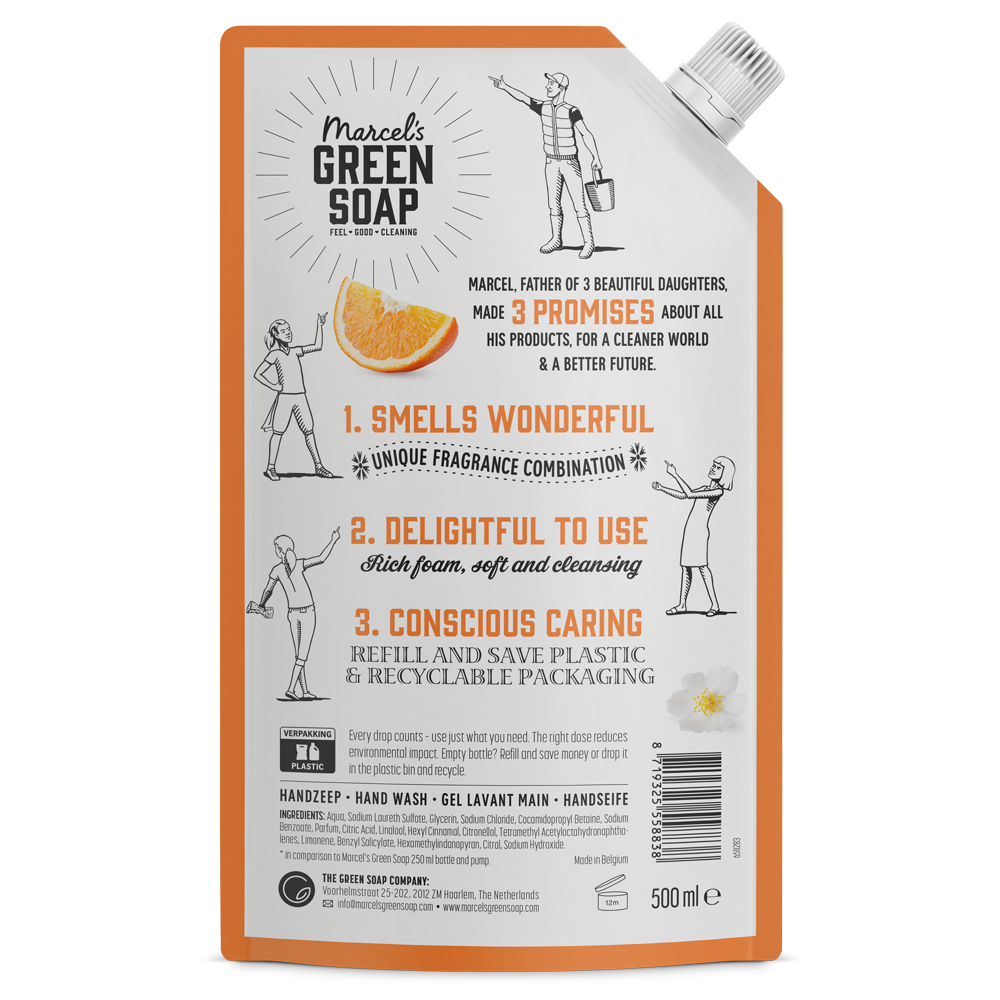 Hand Soap Refill Orange & Jasmine
