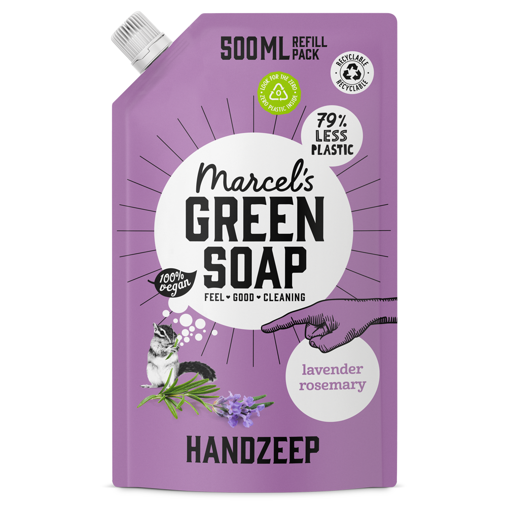 Handseife Nachfüllung Lavendel & Rosmarin