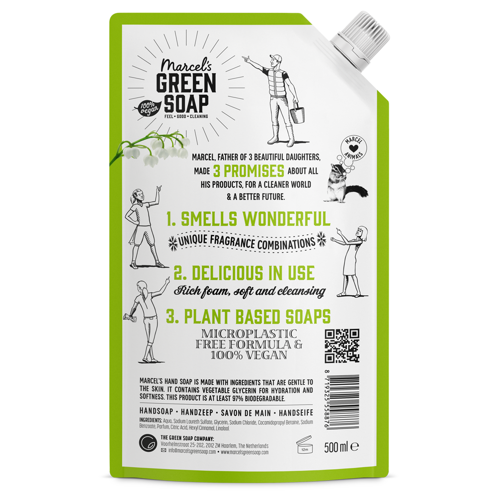 Handzeep Refill Tonka & Muguet