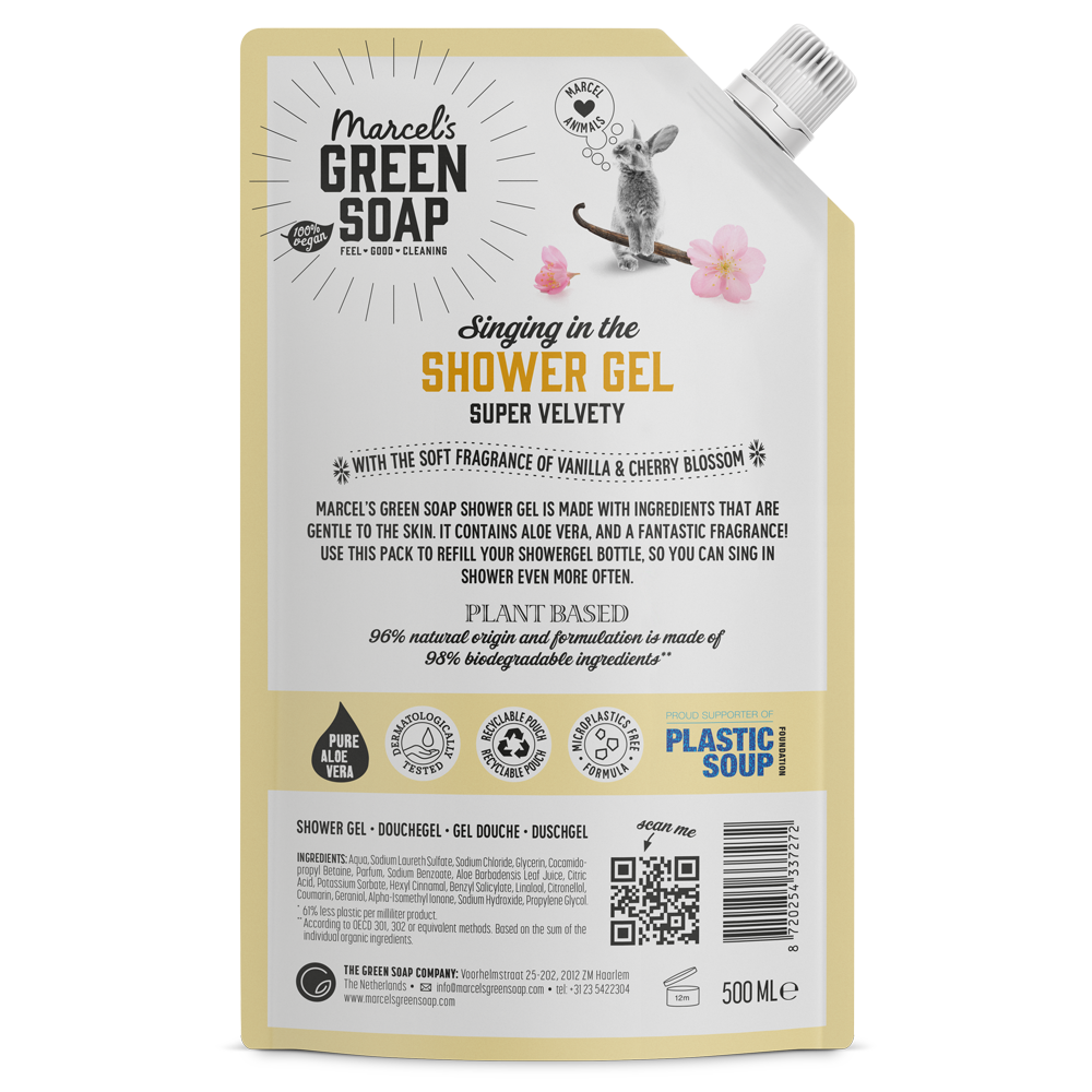 Shower Gel Refill Vanilla & Cherry Blossom
