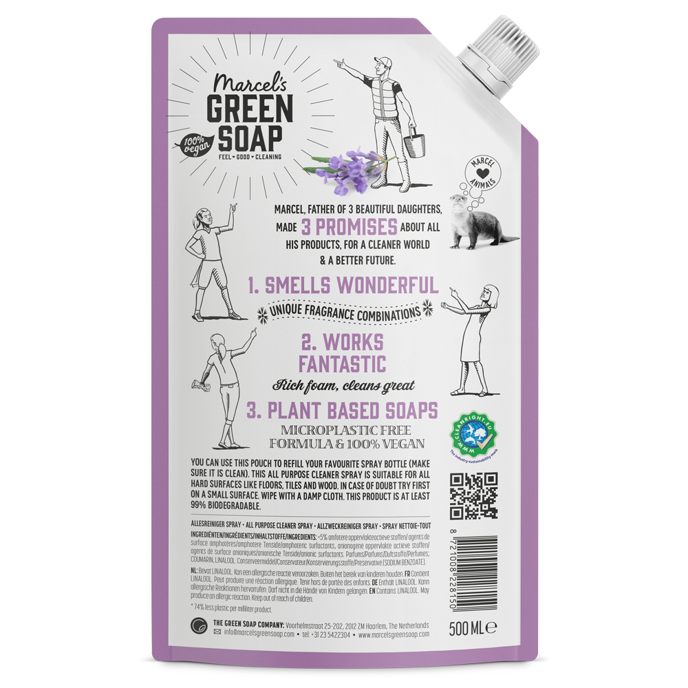 Allesreiniger Spray Refill Lavendel & Rozemarijn