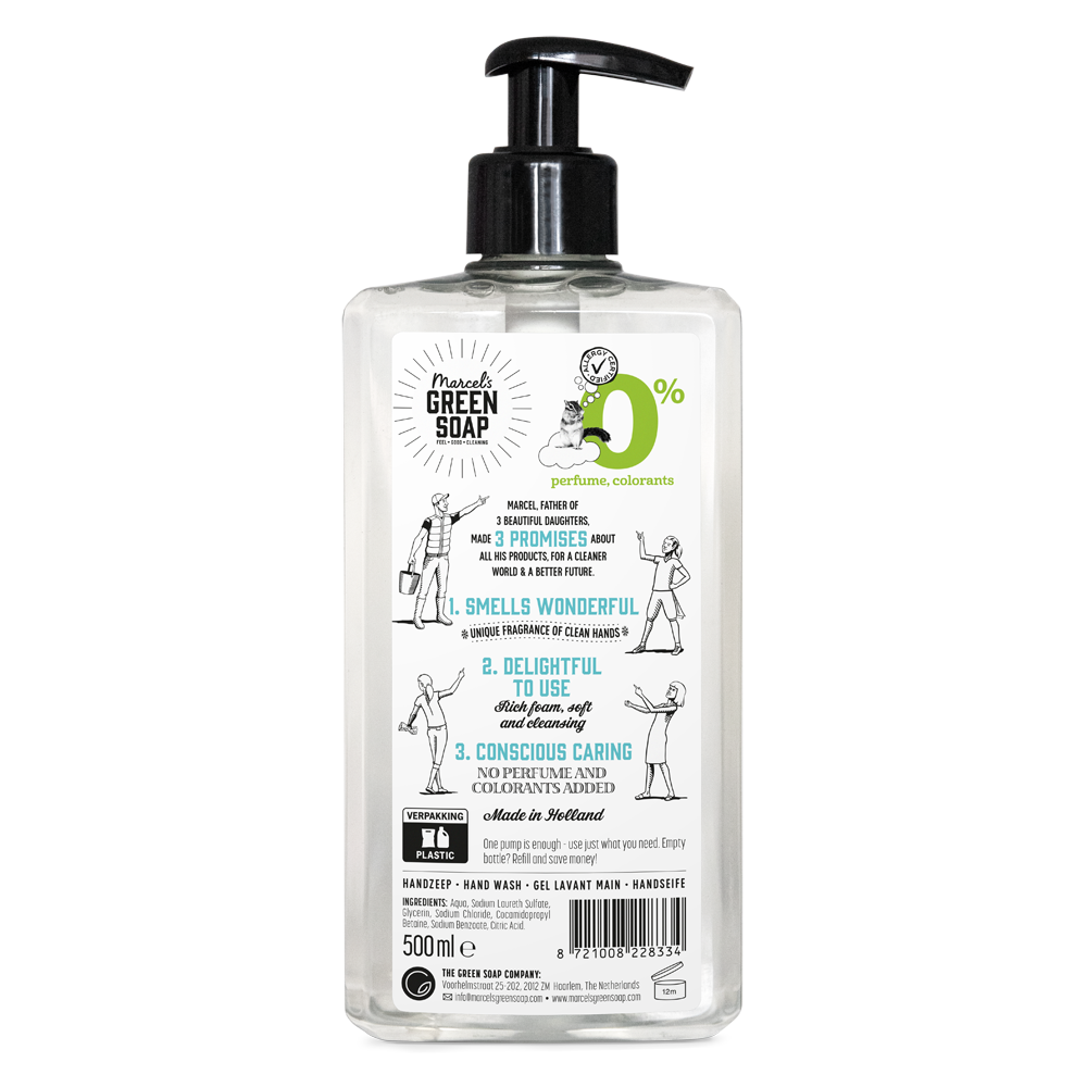 Handzeep 0% 500ml