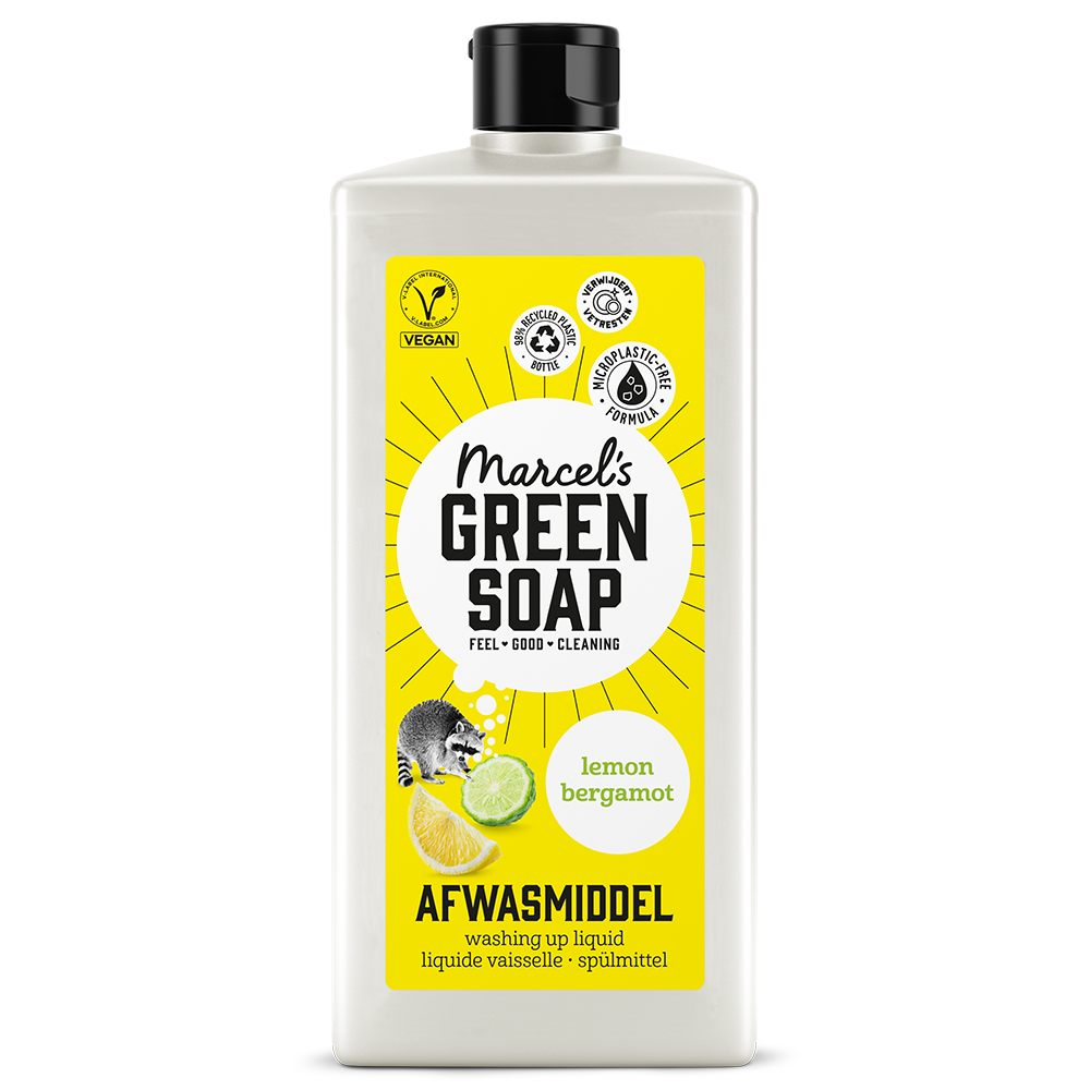 Afwasmiddel Citroen & Bergamot - Navulbaar - 500ml – Marcel's
