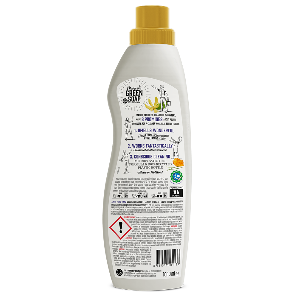 Premium Washing Liquid Amber & Ylang Ylang