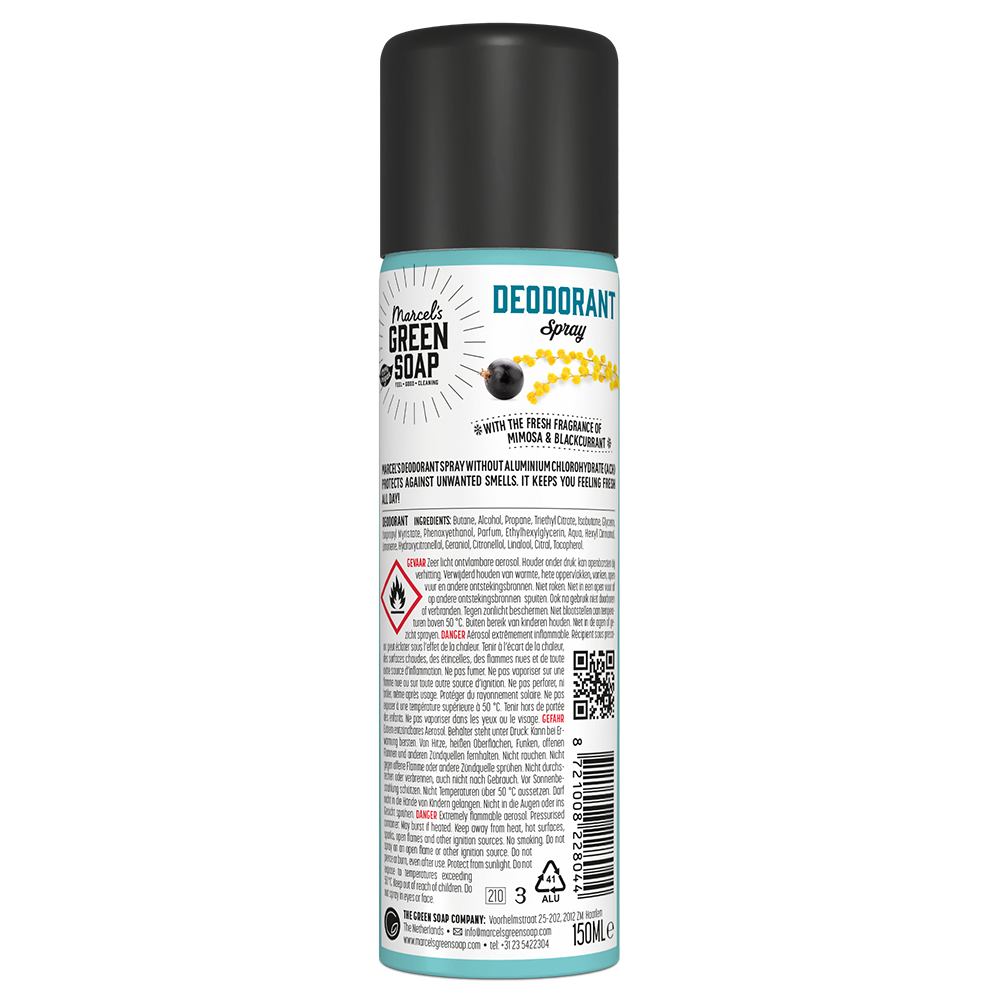 Deodorant Spray Mimose & Schwarzen Johannisbeere