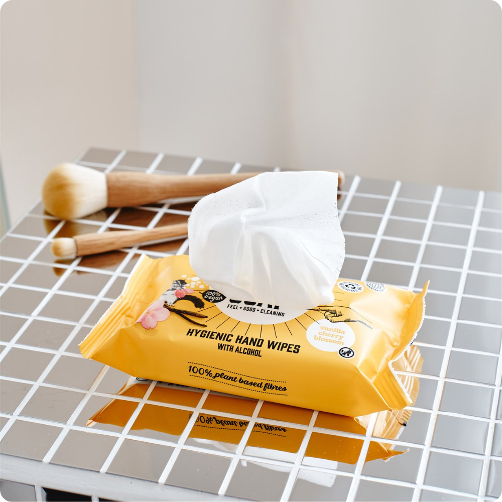 Hygiënische Hand Doekjes Vanille & Kersenbloesem