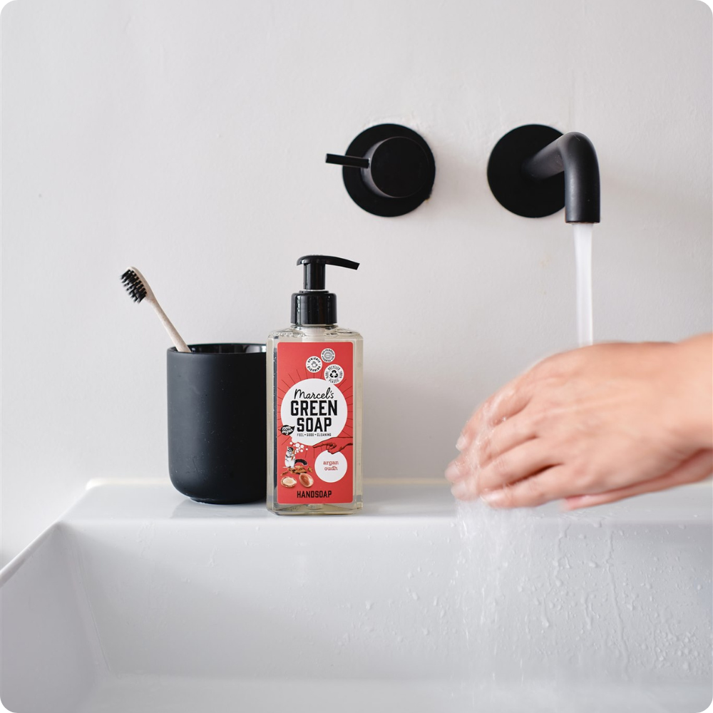 Coffret de recharge de Gel Lavant Mains Argan & Oudh