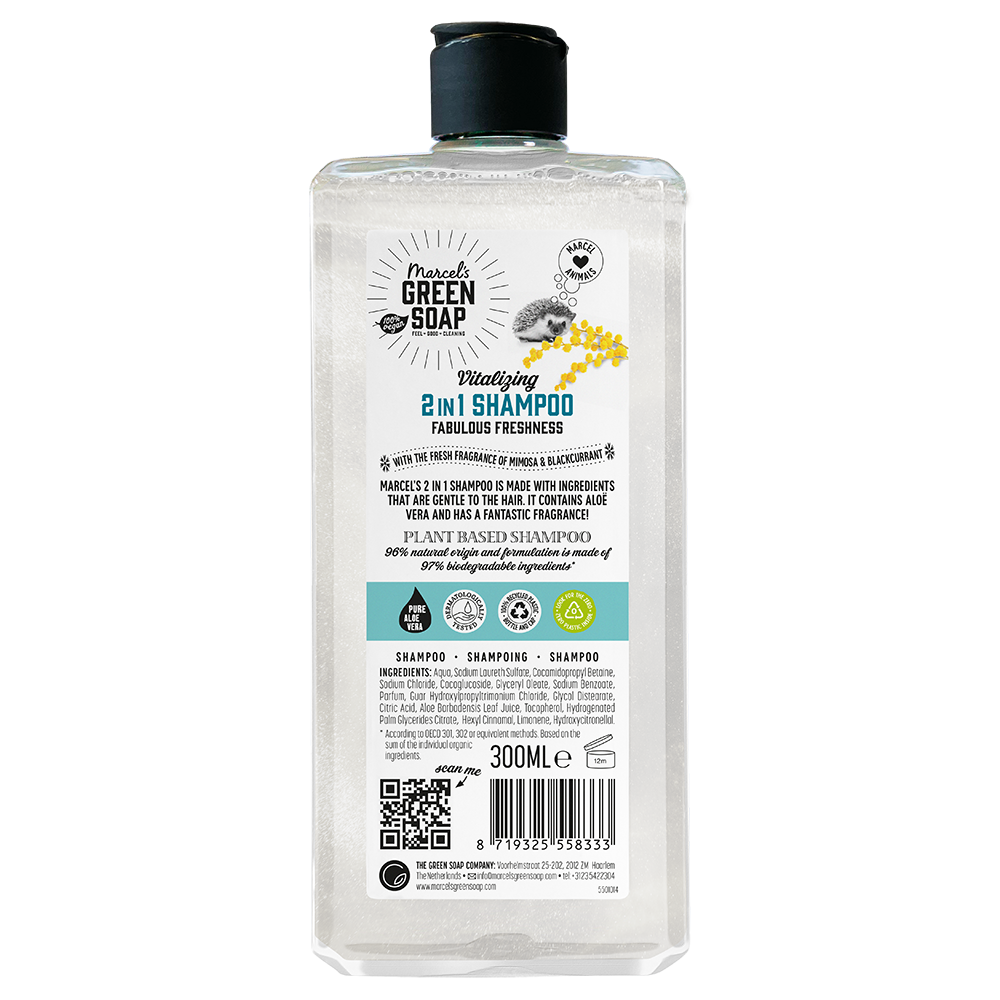 2-in-1 Shampoo Mimosa & Zwarte Bes