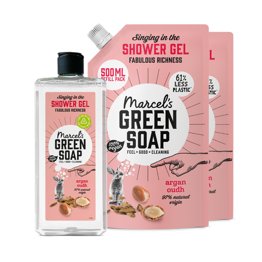 Duschgel Nachfüllung Bündel Argan & Oudh