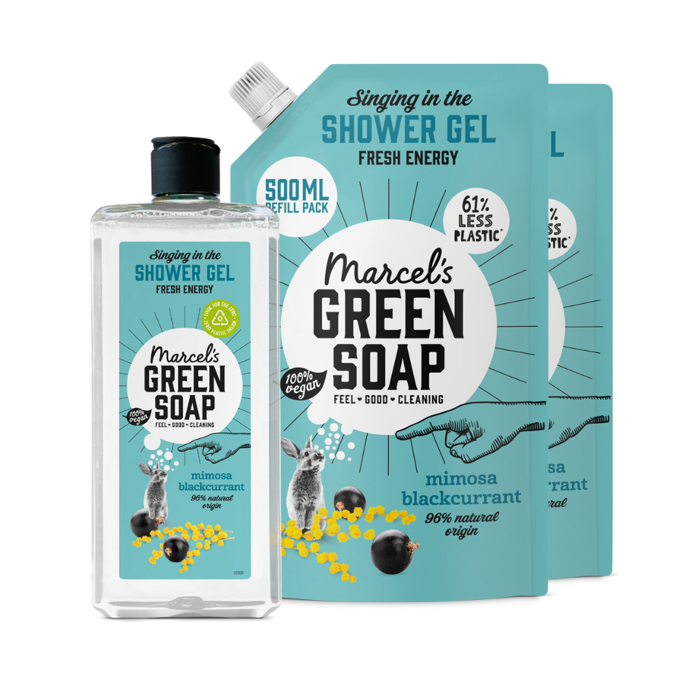 Shower Gel Refill Bundle Mimosa & Blackcurrant