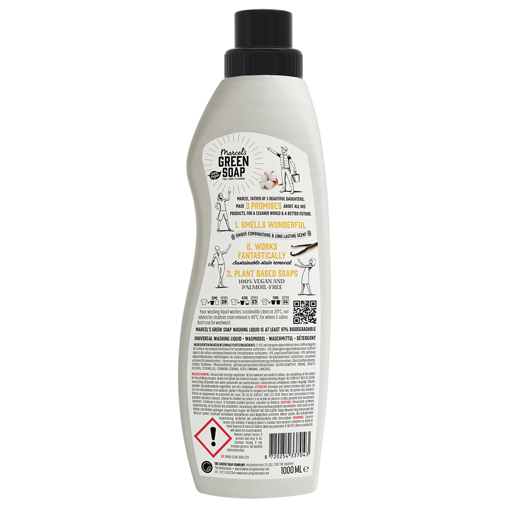 Universal Washing Liquid Vanilla & Cotton