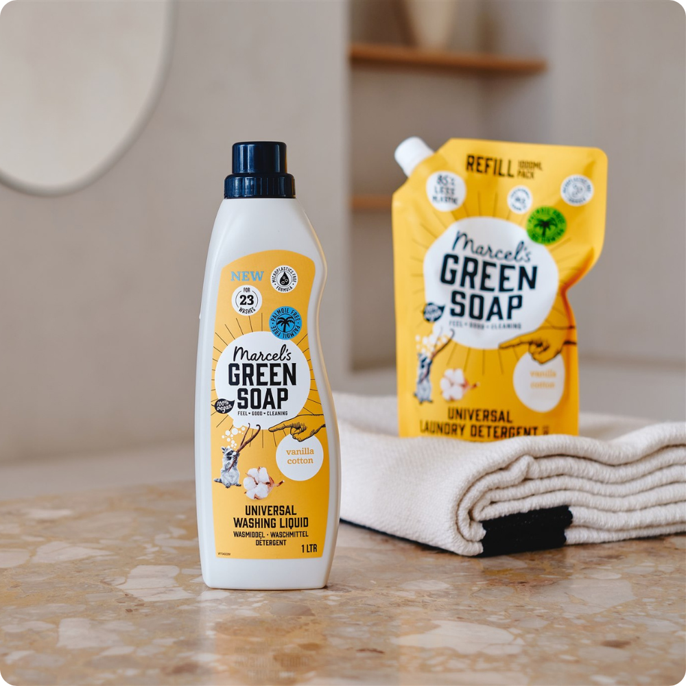 Universal Washing Liquid Refill Bundle Vanilla & Cotton