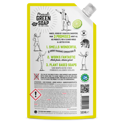 Hand dishwash refill Lemon & Bergamot