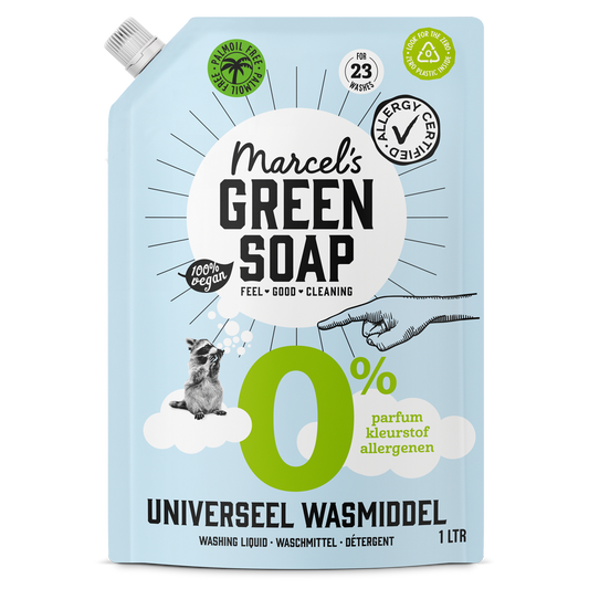 Universeel Wasmiddel Refill 0%