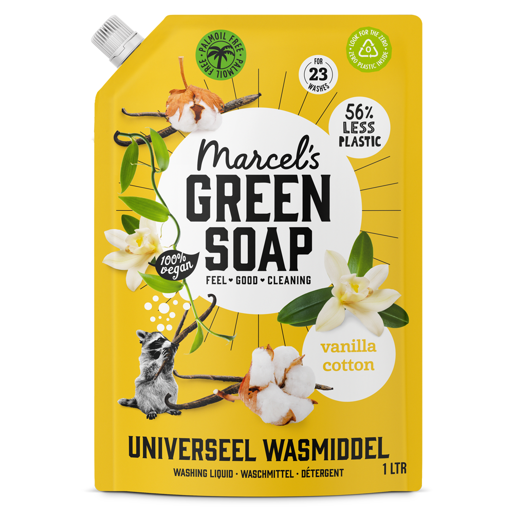 Universal Washing Liquid Refill Vanilla & Cotton