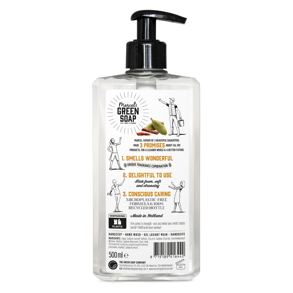 Handzeep Sandelhout & Kardemom 500 ml