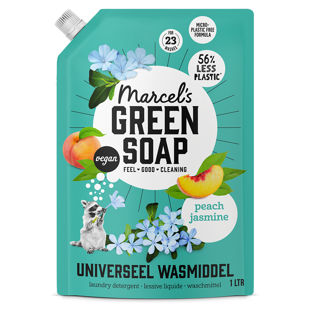 Kleur Wasmiddel Navulling Perzik & Jasmijn