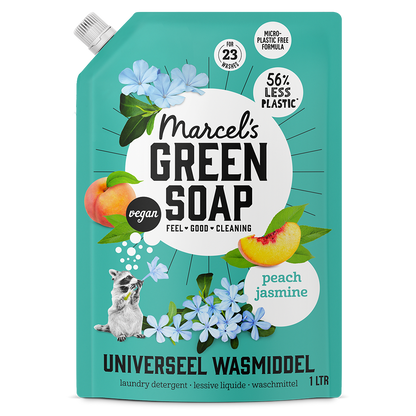 Kleur Wasmiddel Navulling Perzik & Jasmijn