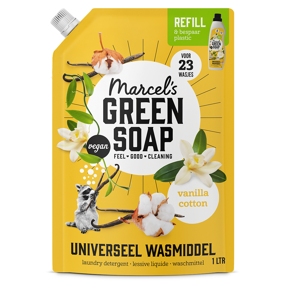 Universal Washing Liquid Refill Vanilla & Cotton