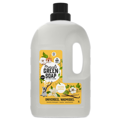 Universeel Wasmiddel Vanille & Katoen 3L