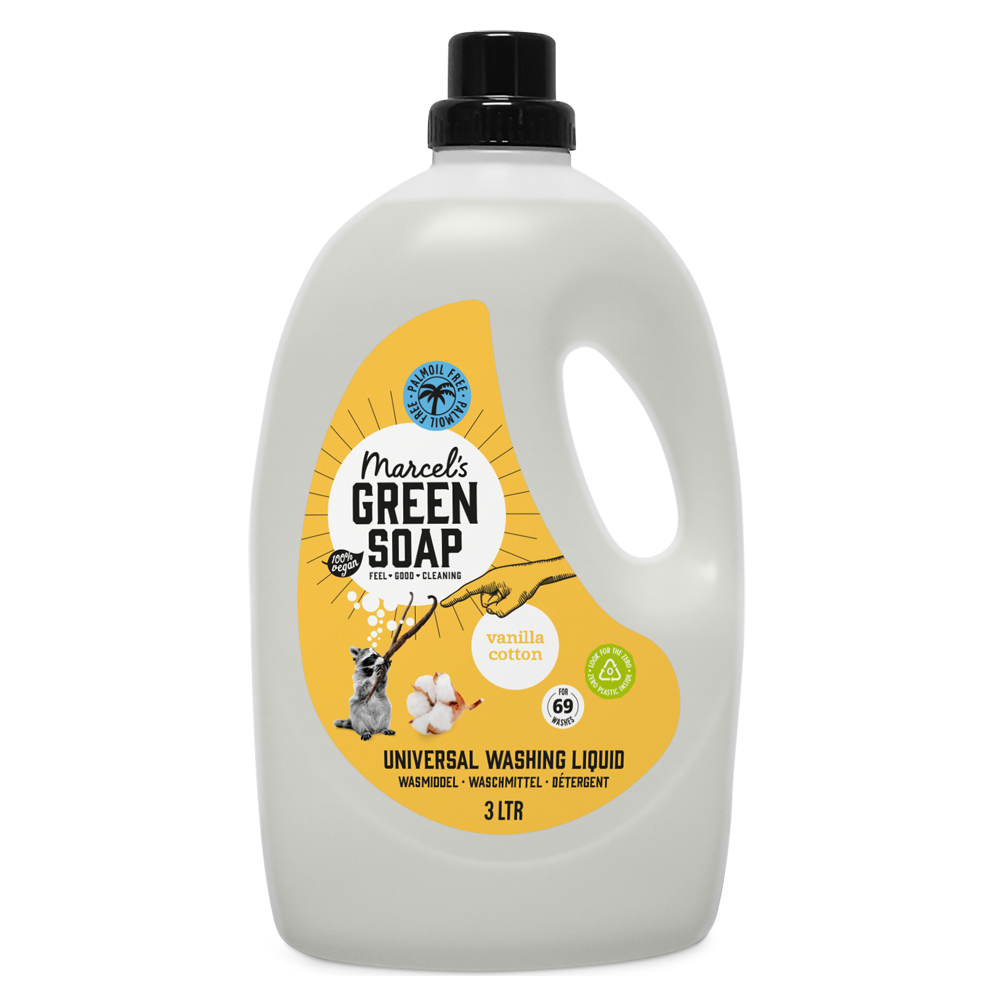 Universal Washing Liquid Vanilla & Cotton 3L