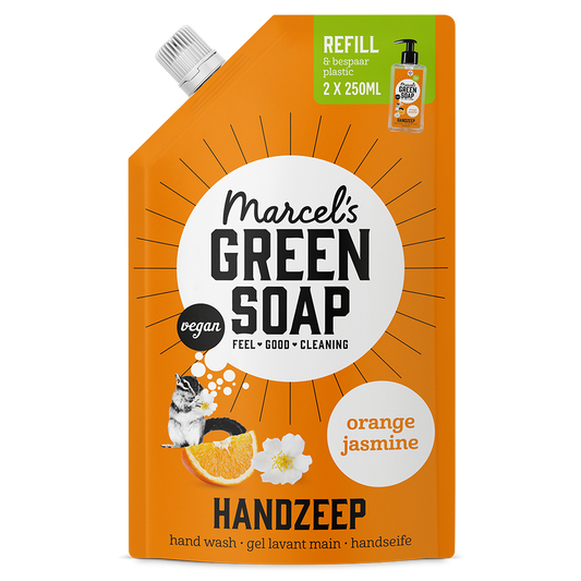 Recharge Gel Lavant Mains Orange & Jasmin