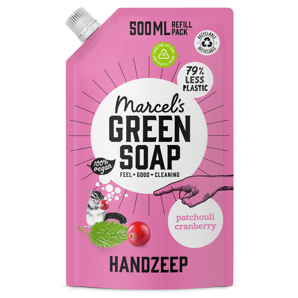Hand Soap Refill Patchouli & Cranberry