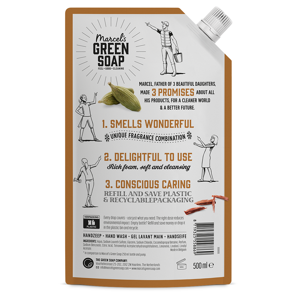 Recharge Gel Lavant Mains Santal & Cardamome