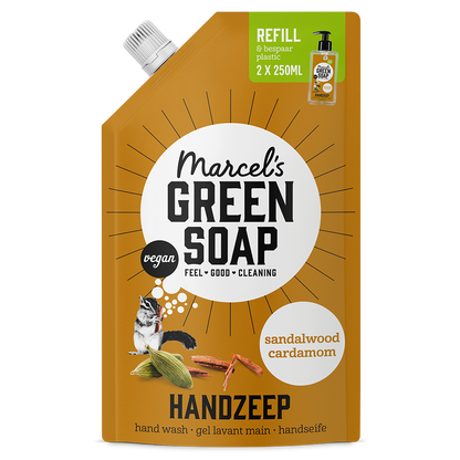 Handseife Nachfüllung Sandelholz & Kardamom