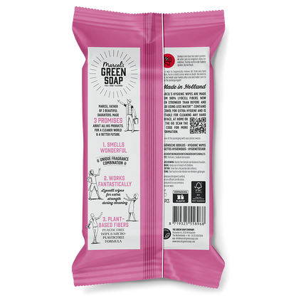 Hygienic Cleaning Wipes Patchouli & Cranberry
