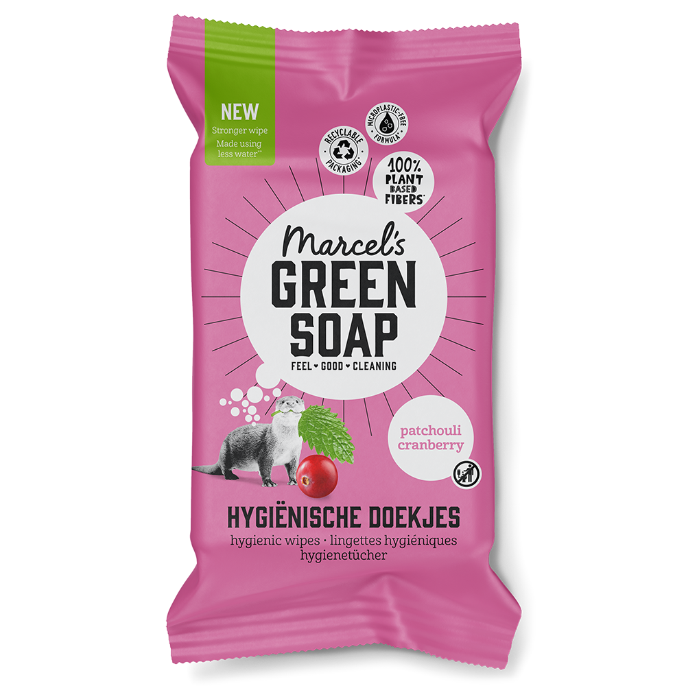 Hygienic Cleaning Wipes Patchouli & Cranberry