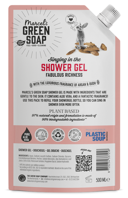 Shower Gel Refill Argan & Oudh