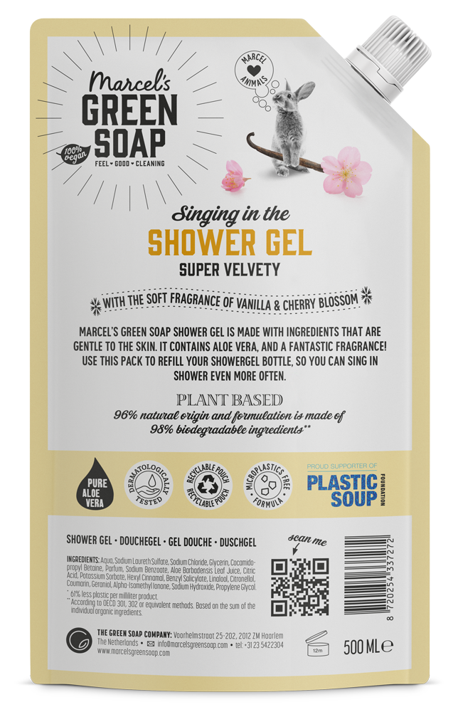 Shower Gel Refill Vanilla & Cherry Blossom