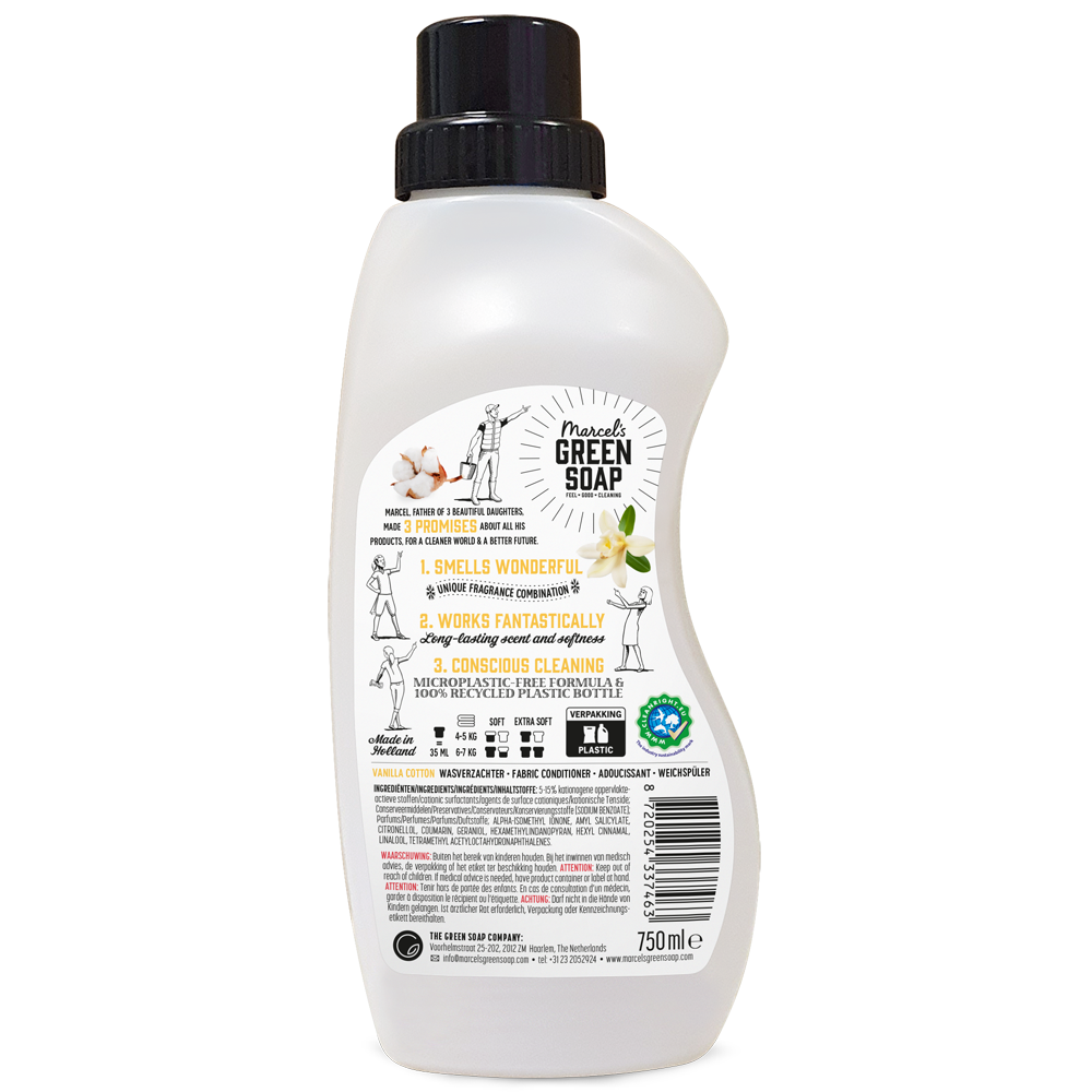 Wasverzachter Vanille & Katoen