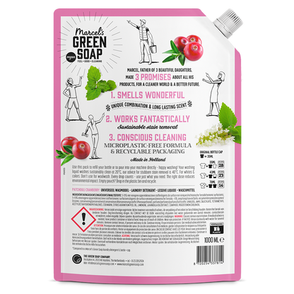 Universal Washing Liquid Refill Patchouli & Cranberry