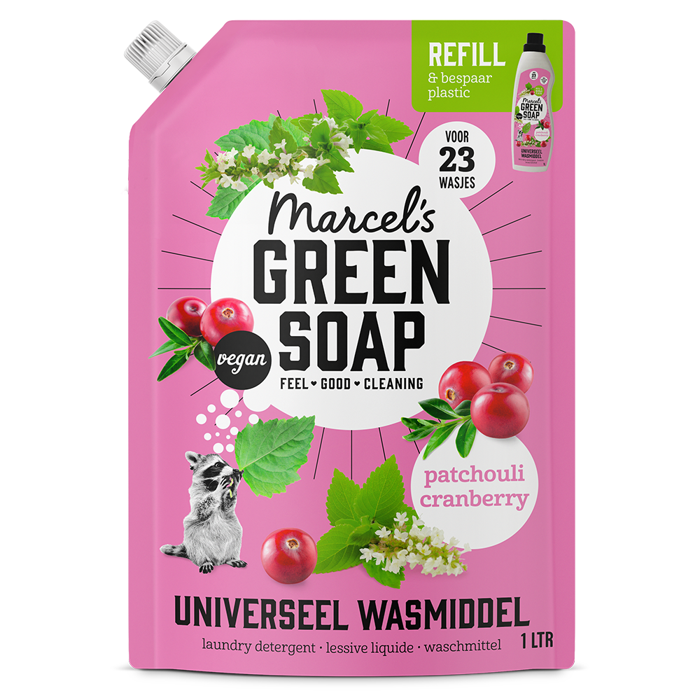 Universal Washing Liquid Refill Patchouli & Cranberry