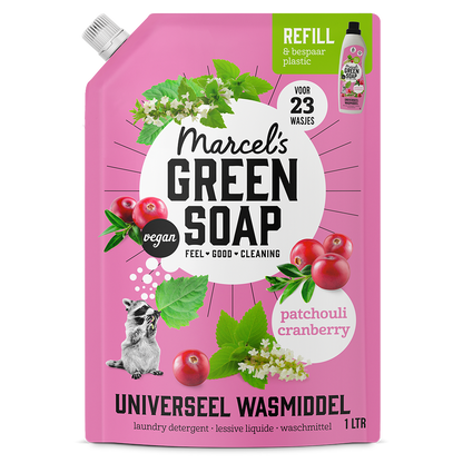 Universal Washing Liquid Refill Patchouli & Cranberry