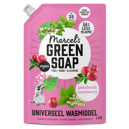 Universal Washing Liquid Refill Patchouli & Cranberry