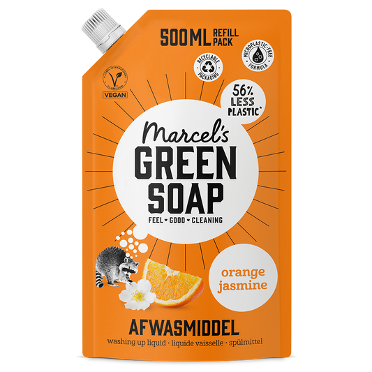 Afwasmiddel Navulling Sinaasappel & Jasmijn