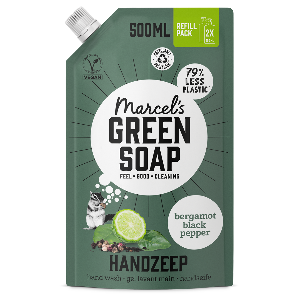 Hand Soap Refill Bergamot & Black Pepper