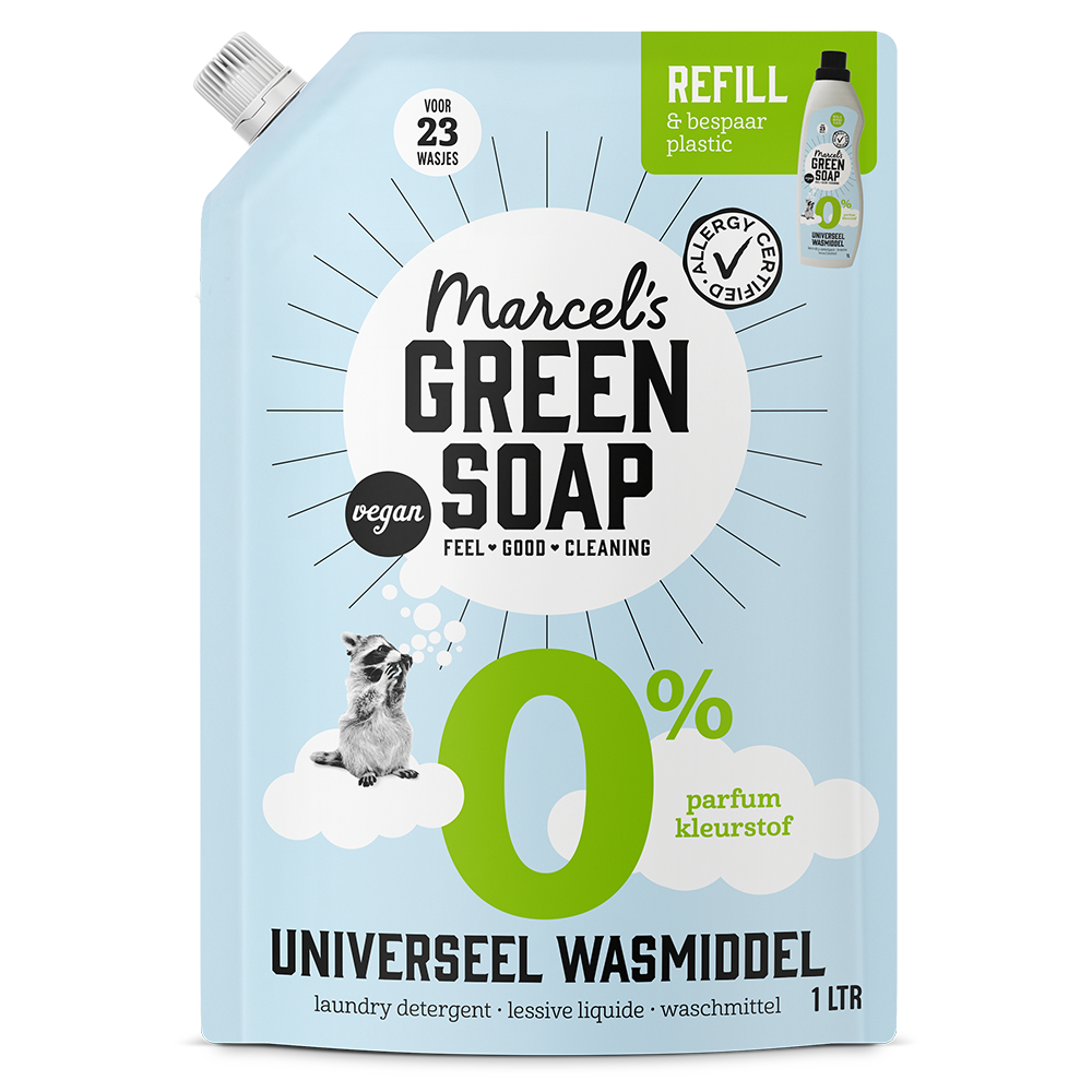 Universeel Wasmiddel Navulling 0%