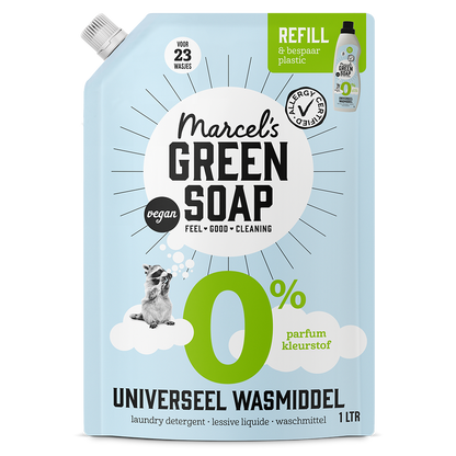 Universeel Wasmiddel Navulling 0%