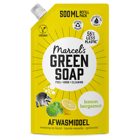 Afwasmiddel Navulling Citroen & Bergamot