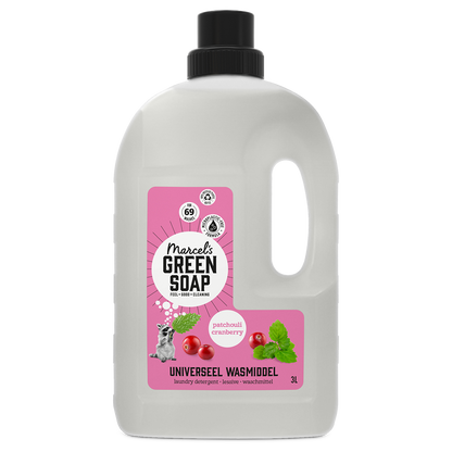 Universal Washing Liquid Patchouli & Cranberry 3L 